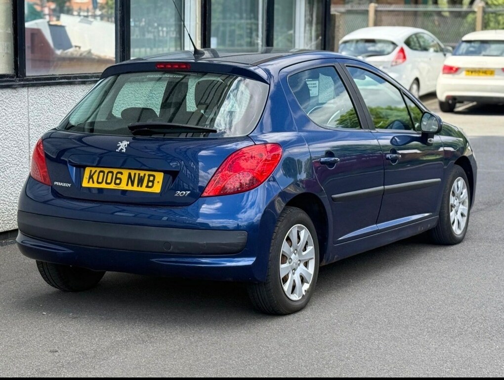 Peugeot 207 Hatchback 1.6 Blue #2