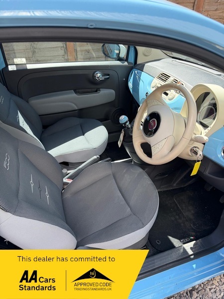 Fiat 500 Colour Therapy DY64ZXW Blue #6