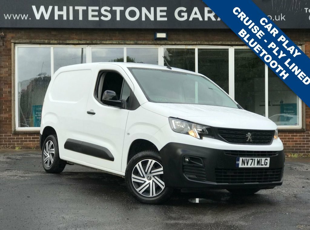 Peugeot Partner 1.5L Professional Premium White