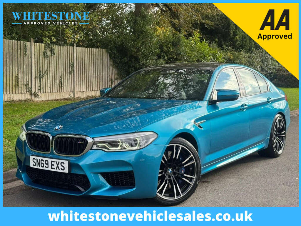 BMW M5 Saloon 4.4 V8 Gpf Saloon Steptronic Xdr Blue