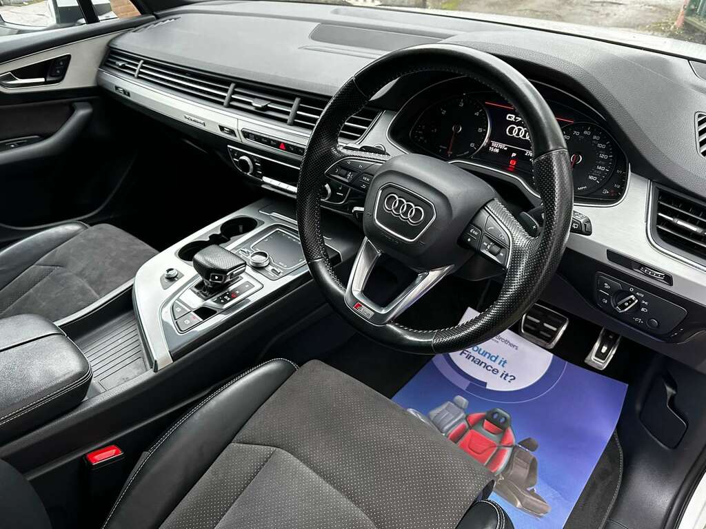 Audi Q7 Suv 3.0 Tdi V6 S Line Suv Tiptronic Qua SY66XZF White #2