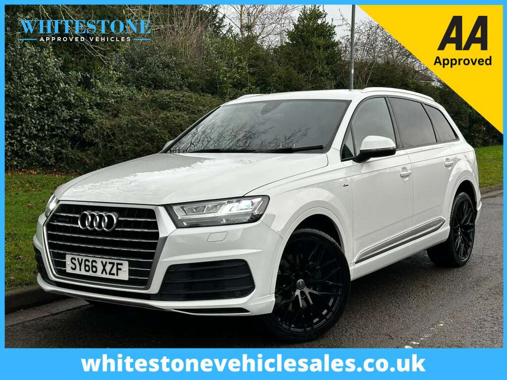 Audi Q7 Suv 3.0 Tdi V6 S Line Suv Tiptronic Qua White