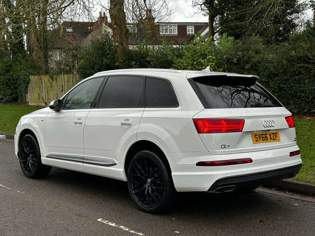 Audi Q7 Suv 3.0 Tdi V6 S Line Suv Tiptronic Qua SY66XZF White #5