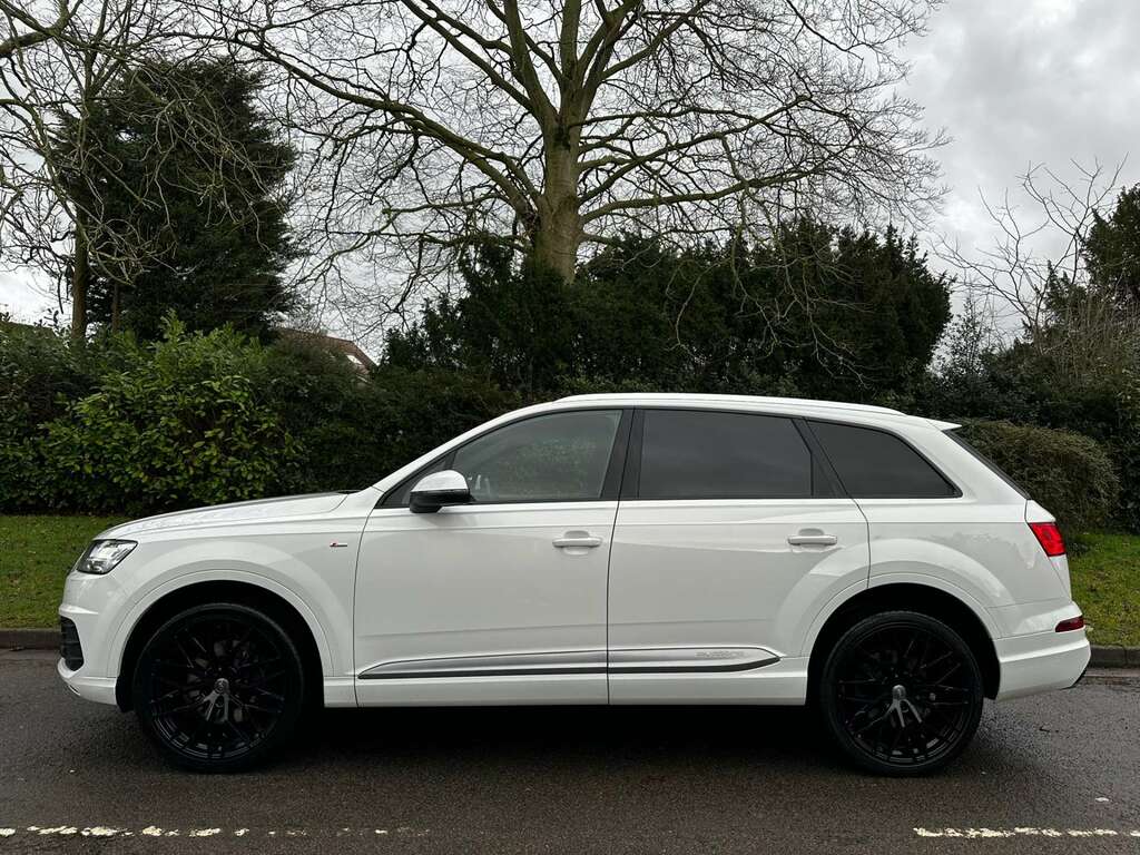 Audi Q7 Suv 3.0 Tdi V6 S Line Suv Tiptronic Qua SY66XZF White #4