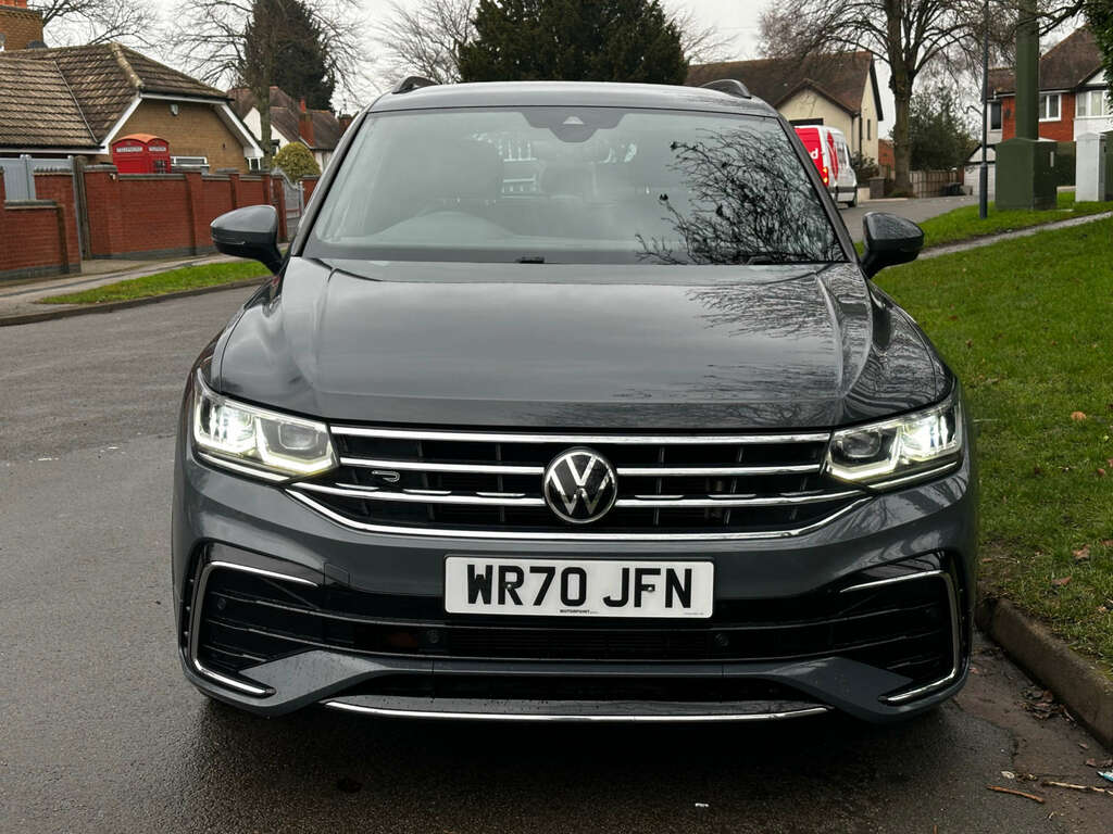 Volkswagen Tiguan Suv 2.0 Tdi R-line Suv Dsg 4Motion Euro WR70JFN Grey #3