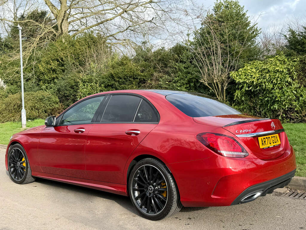 Mercedes-Benz C Class Saloon 202170 AR70GDX Red #5