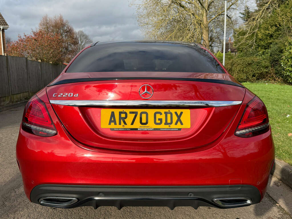 Mercedes-Benz C Class Saloon 202170 AR70GDX Red #6