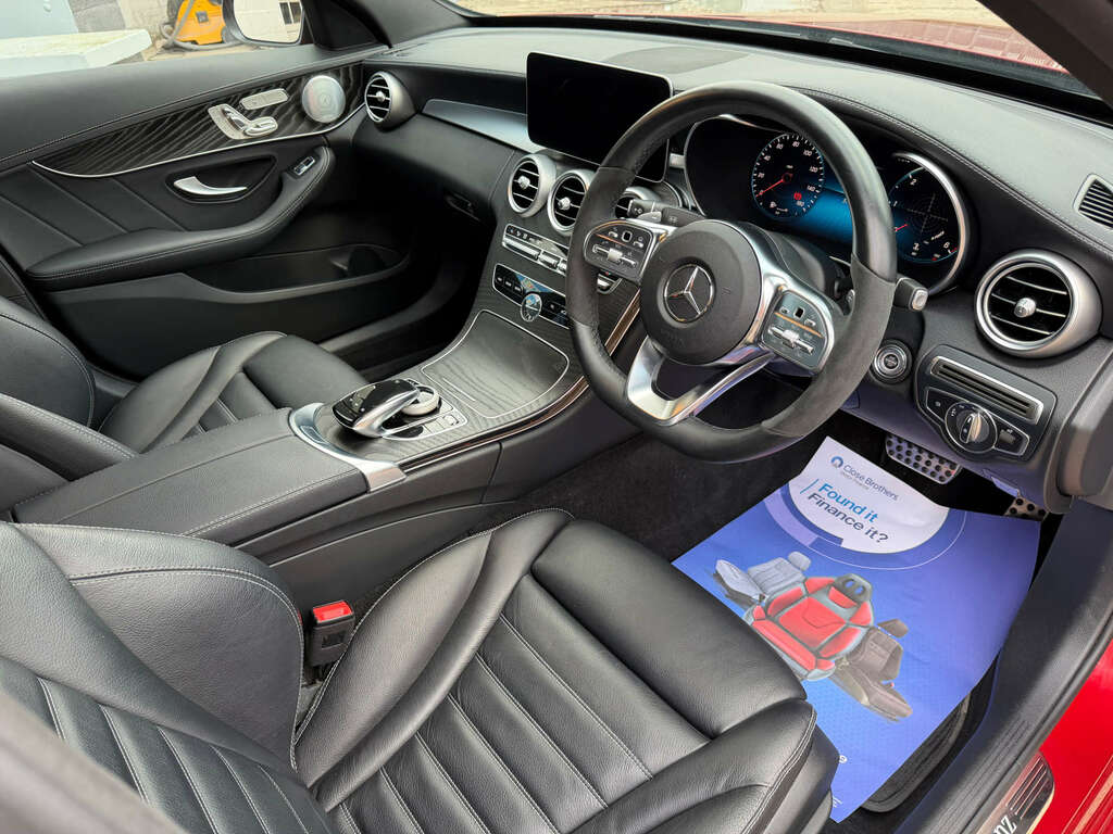 Mercedes-Benz C Class Saloon 202170 AR70GDX Red #2