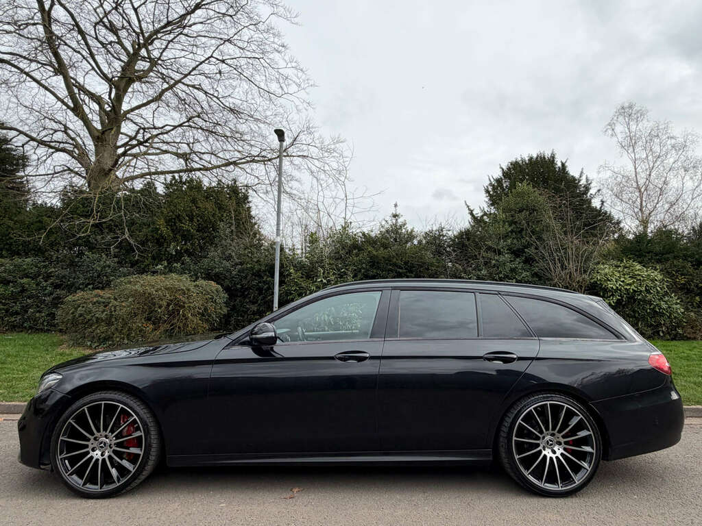 Mercedes-Benz E Class Estate 2.0 E220d Amg Line Night Edition Premium RK69ORC Black #3