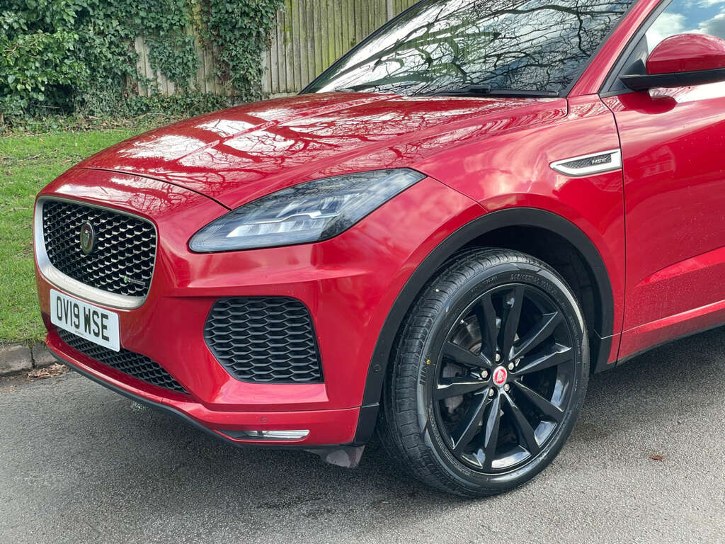 Jaguar E-Pace Suv 2.0 D180 R-dynamic Hse Suv Awd OV19WSE Red #4