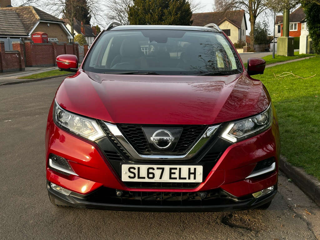 Nissan Qashqai Suv 1.5 Qashqai N-connecta Dci 201767 SL67ELH Red #4