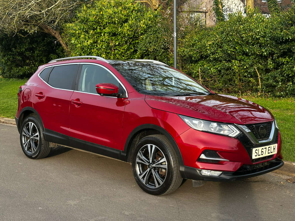 Nissan Qashqai Suv 1.5 Qashqai N-connecta Dci 201767 SL67ELH Red #3