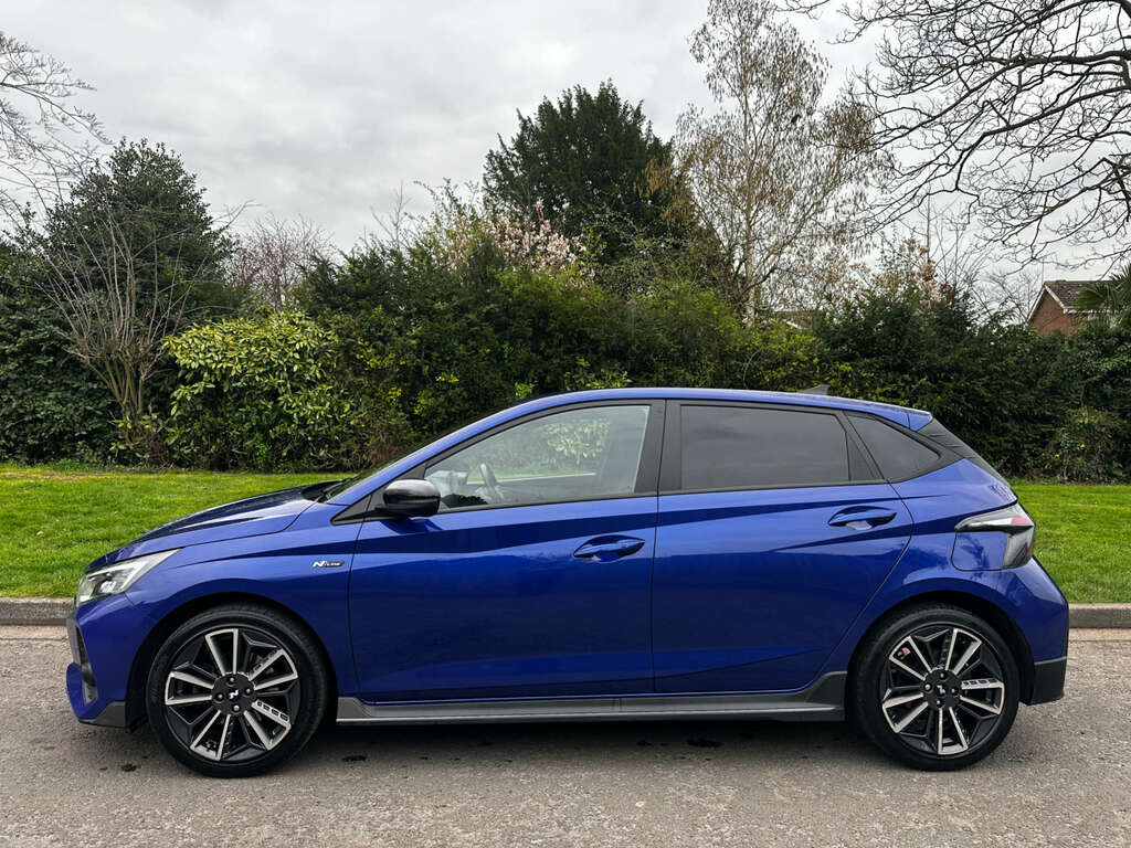 Hyundai I20 Hatchback 1.0 I20 N Line Mhev Tgdi 202272 RK72VSG Blue #4