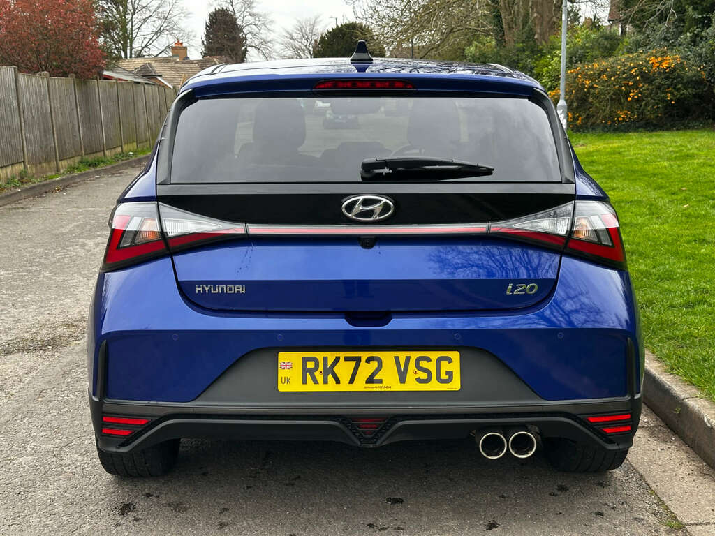 Hyundai I20 Hatchback 1.0 I20 N Line Mhev Tgdi 202272 RK72VSG Blue #6