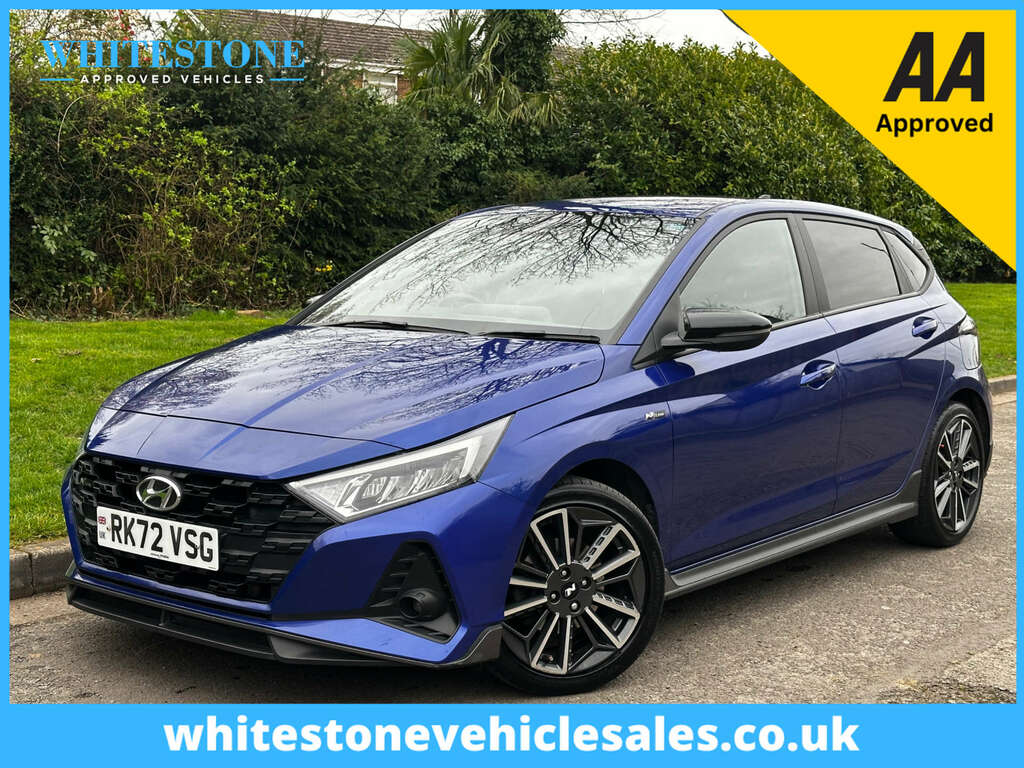 Hyundai I20 Hatchback 1.0 T-gdi Mhev N Line Hatchback Petr Blue