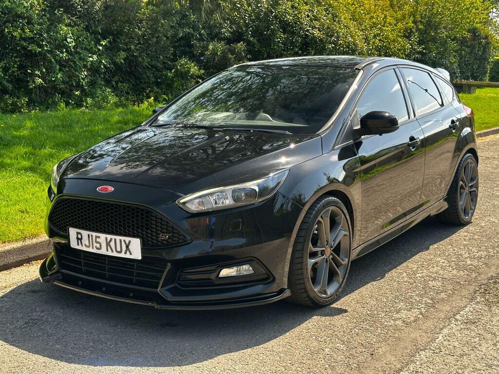Ford Focus Hatchback 2.0T Ecoboost St-3 Euro 6 Ss 201 J11VYR Black #3