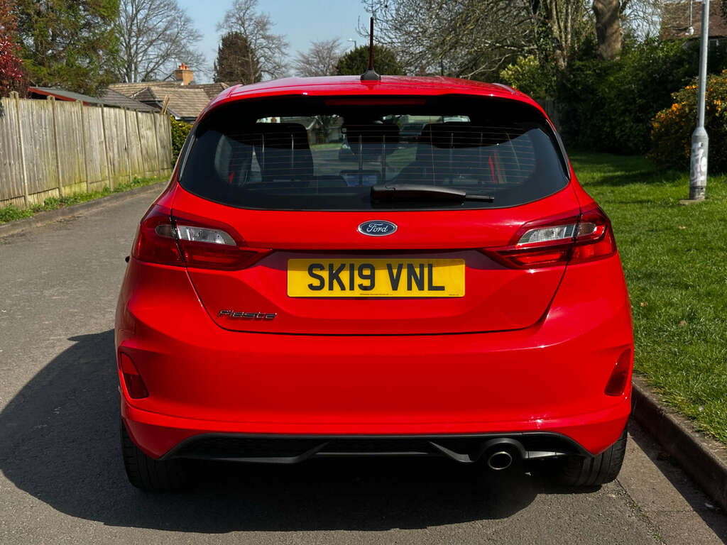Ford Fiesta Hatchback 1.0T Ecoboost Gpf St-line Hatchback SK19VNL Red #5