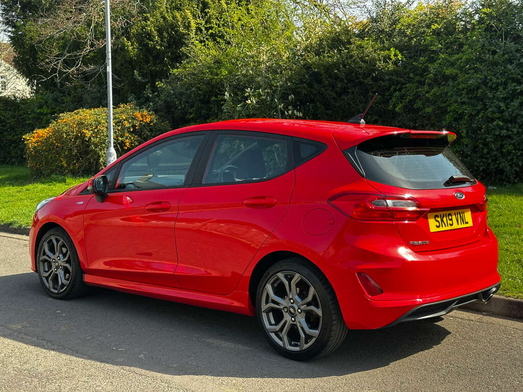 Ford Fiesta Hatchback 1.0T Ecoboost Gpf St-line Hatchback SK19VNL Red #6