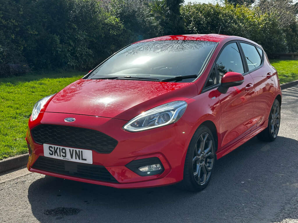 Ford Fiesta Hatchback 1.0T Ecoboost Gpf St-line Hatchback SK19VNL Red #3