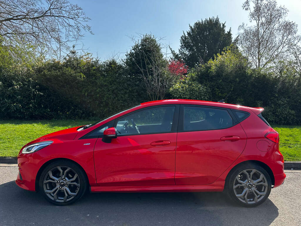 Ford Fiesta Hatchback 1.0T Ecoboost Gpf St-line Hatchback SK19VNL Red #4