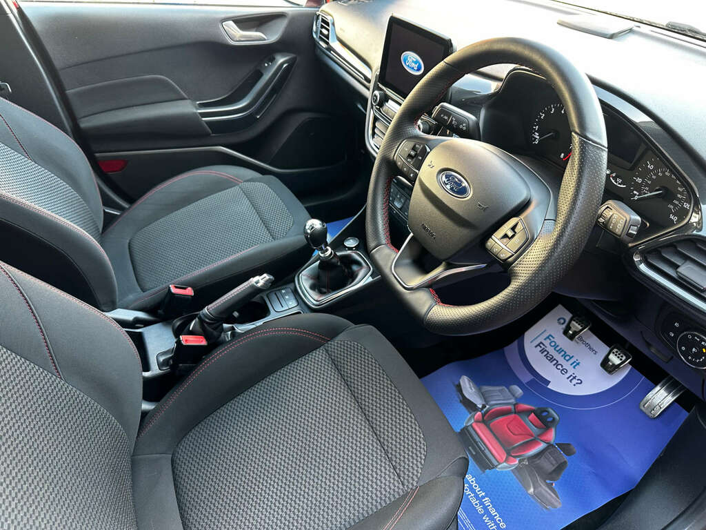 Ford Fiesta Hatchback 1.0T Ecoboost Gpf St-line Hatchback SK19VNL Red #2
