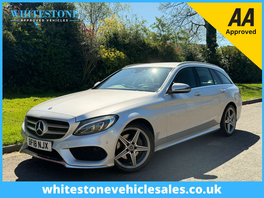 Mercedes-Benz C Class Estate 2.1 C220d Amg Line Estate G-tron Silver