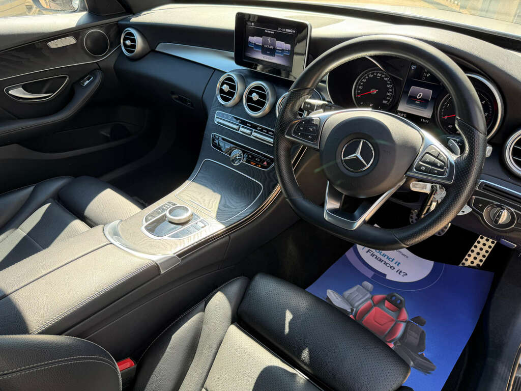 Mercedes-Benz C Class Estate 2.1 C220d Amg Line Estate G-tron BF18NJX Silver #2