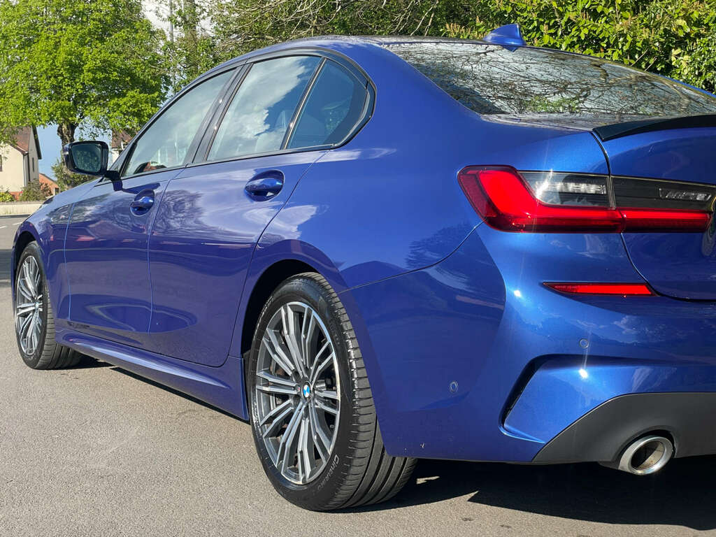 BMW 3 Series Saloon 2.0 320D M Sport Saloon Eur LG69MDY Blue #6