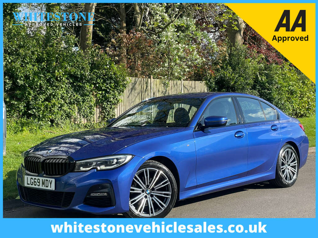 BMW 3 Series Saloon 2.0 320D M Sport Saloon Eur Blue