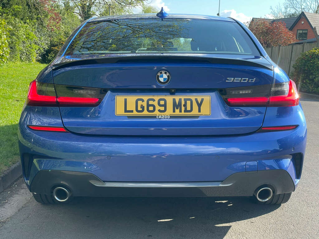 BMW 3 Series Saloon 2.0 320D M Sport Saloon Eur LG69MDY Blue #5