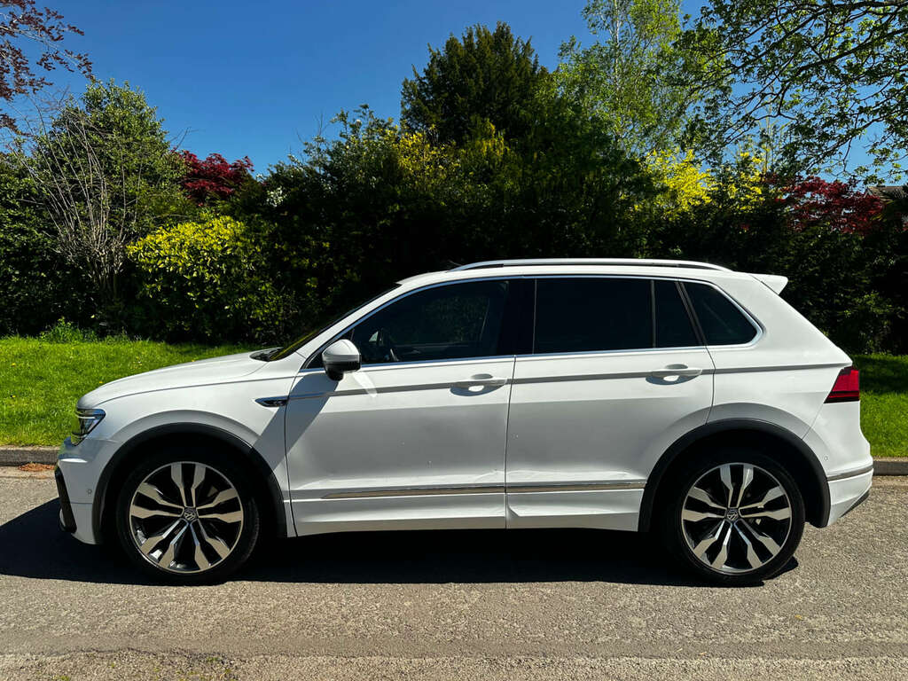 Volkswagen Tiguan Suv 2.0 Tdi R-line Tech Suv Dsg Euro 6 EY20ZFG White #4