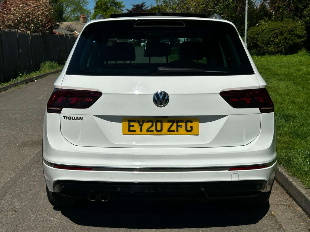 Volkswagen Tiguan Suv 2.0 Tdi R-line Tech Suv Dsg Euro 6 EY20ZFG White #6