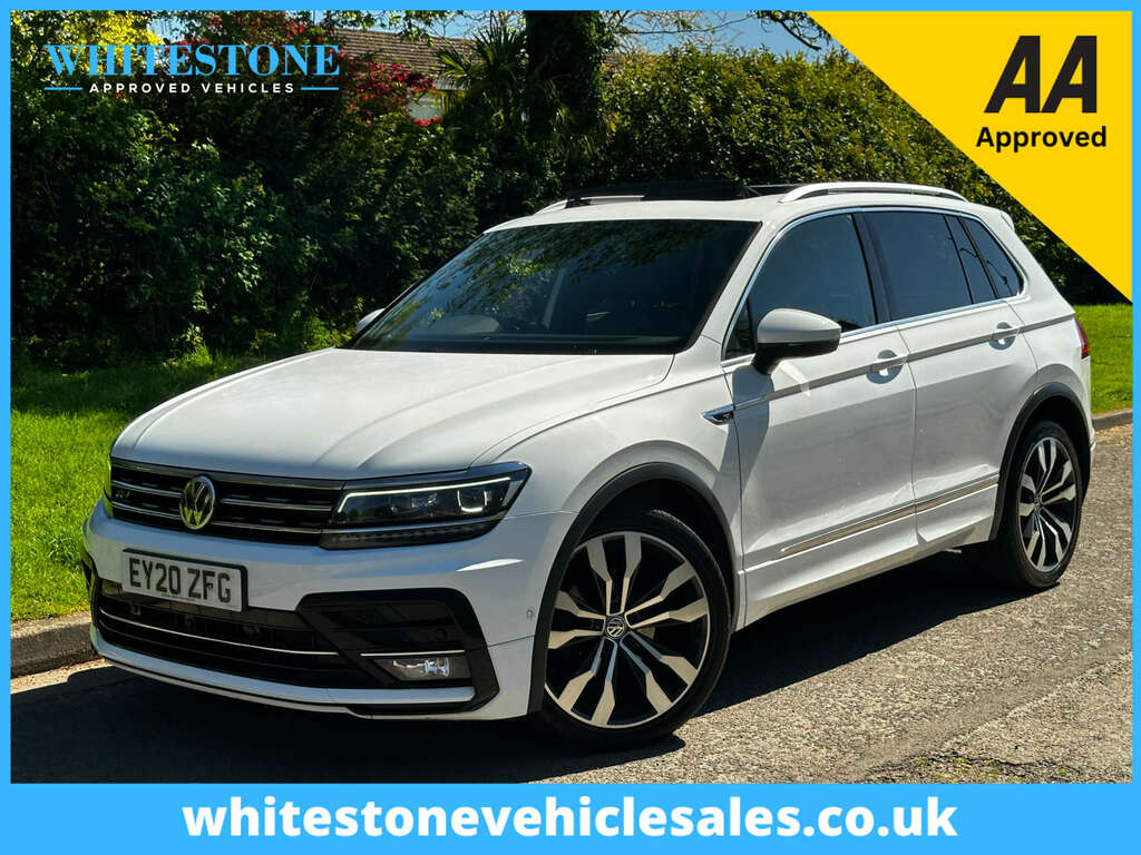 Volkswagen Tiguan Suv 2.0 Tdi R-line Tech Suv Dsg Euro 6 White