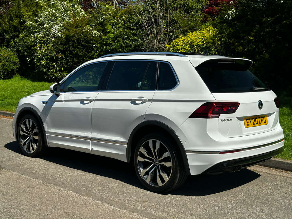 Volkswagen Tiguan Suv 2.0 Tdi R-line Tech Suv Dsg Euro 6 EY20ZFG White #5