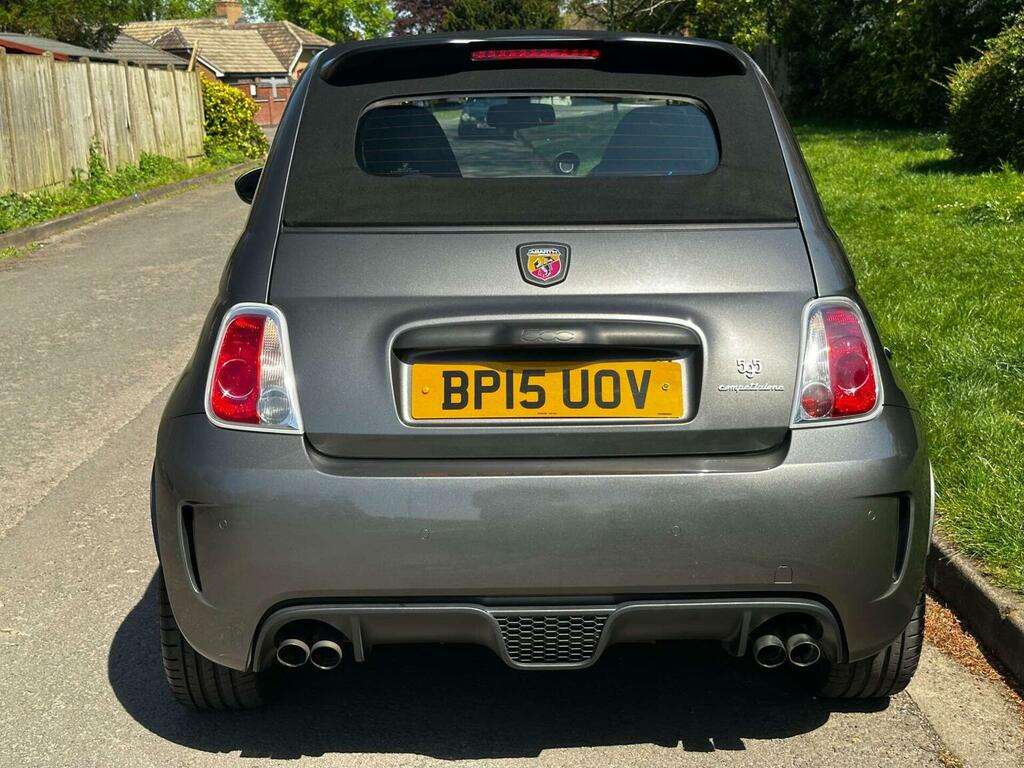 Abarth 595 Convertible 1.4 T-jet Competizione Cabrio Eur Grey #6