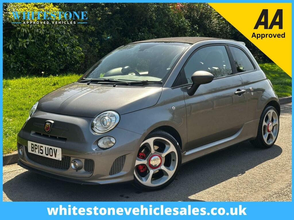 Abarth 595 Convertible 1.4 T-jet Competizione Cabrio Eur Grey