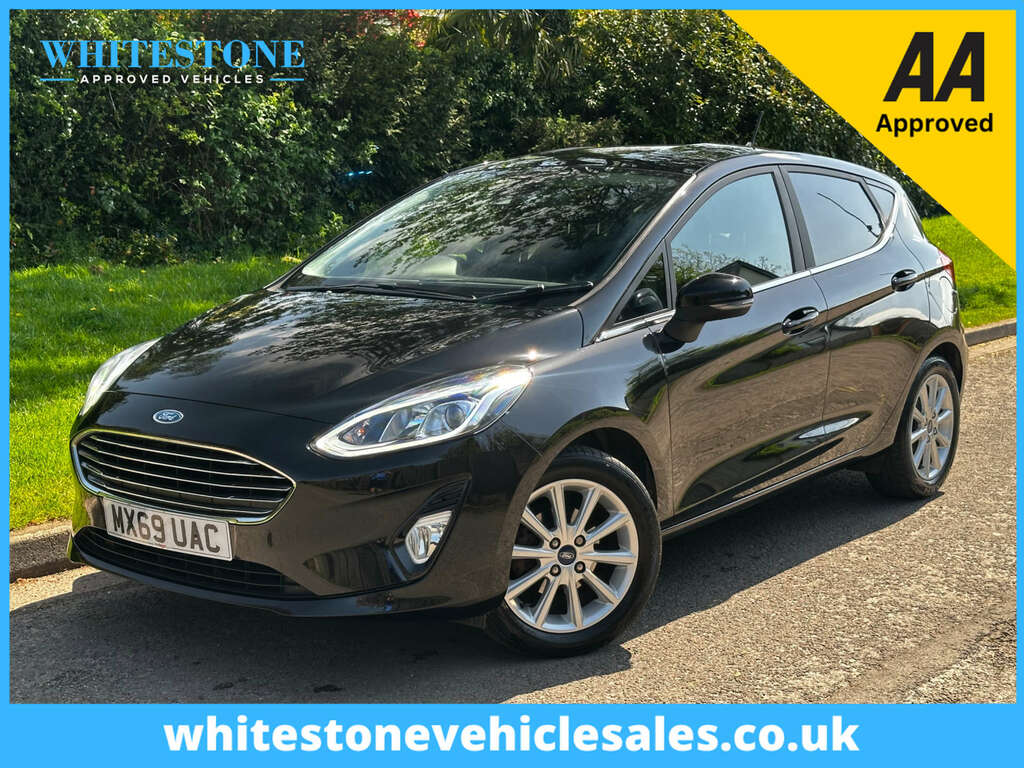 Ford Fiesta Hatchback 1.0T Ecoboost Gpf Titanium Hatchback Black