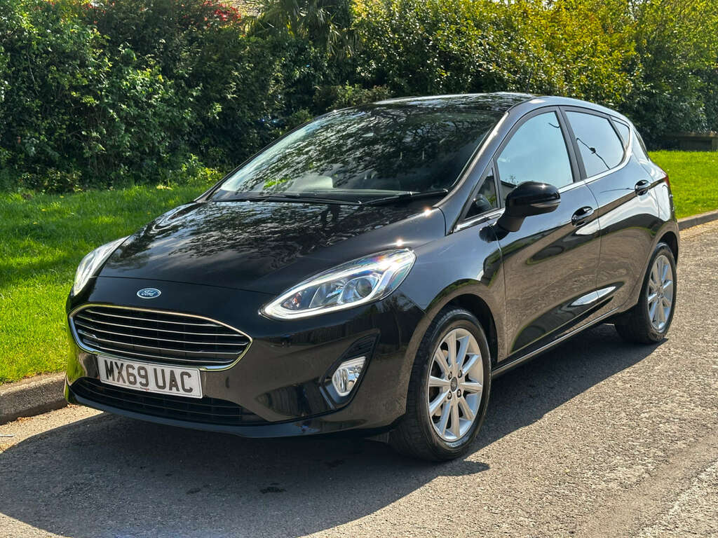 Ford Fiesta Hatchback 1.0T Ecoboost Gpf Titanium Hatchback MX69UAC Black #3