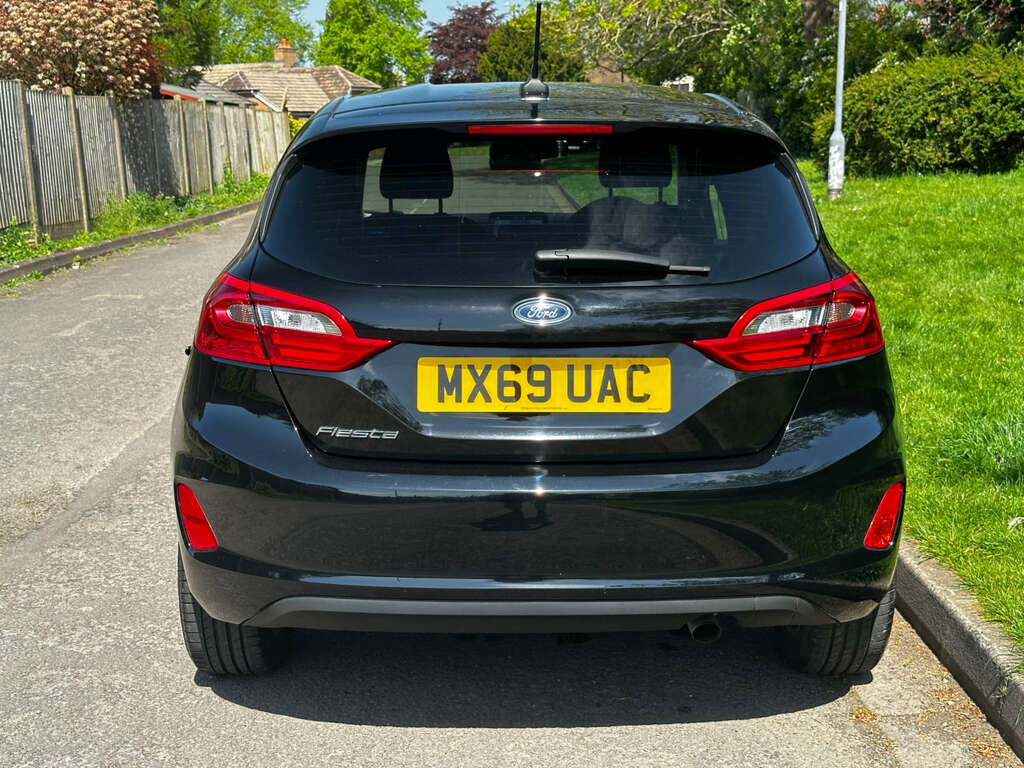 Ford Fiesta Hatchback 1.0T Ecoboost Gpf Titanium Hatchback MX69UAC Black #6