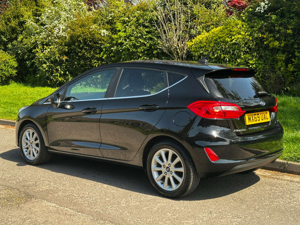 Ford Fiesta Hatchback 1.0T Ecoboost Gpf Titanium Hatchback MX69UAC Black #5