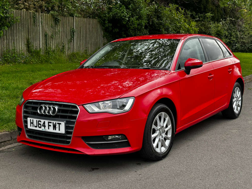 Audi A3 Hatchback 2.0 Tdi Sport Sportback Manua HJ64FWT Red #3