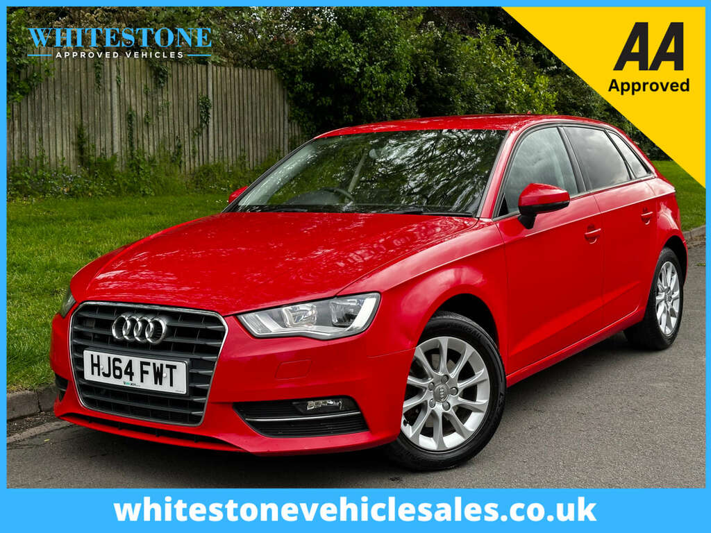 Audi A3 Hatchback 2.0 Tdi Sport Sportback Manua Red