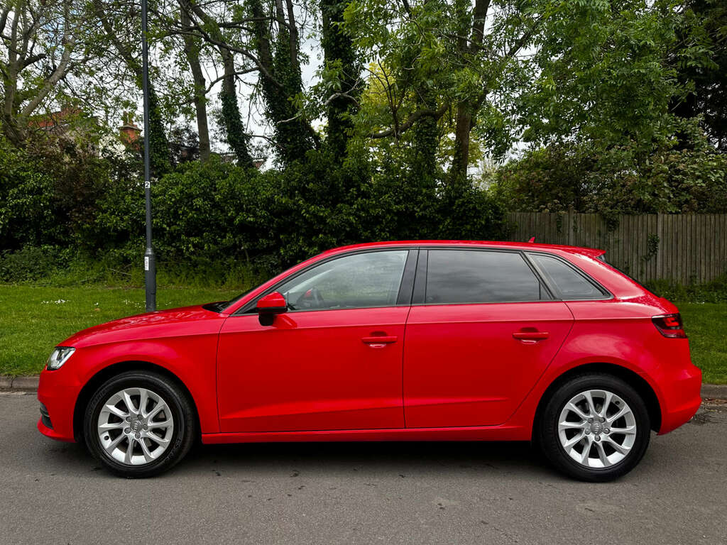 Audi A3 Hatchback 2.0 Tdi Sport Sportback Manua HJ64FWT Red #4