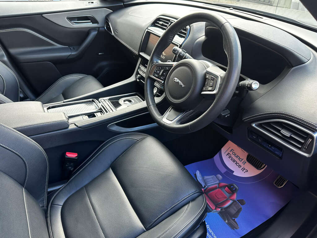 Jaguar F-Pace Suv 2.0 D180 Chequered Flag Suv Aw FN70DJX Grey #2