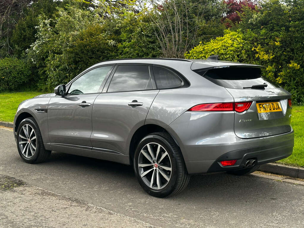 Jaguar F-Pace Suv 2.0 D180 Chequered Flag Suv Aw FN70DJX Grey #5