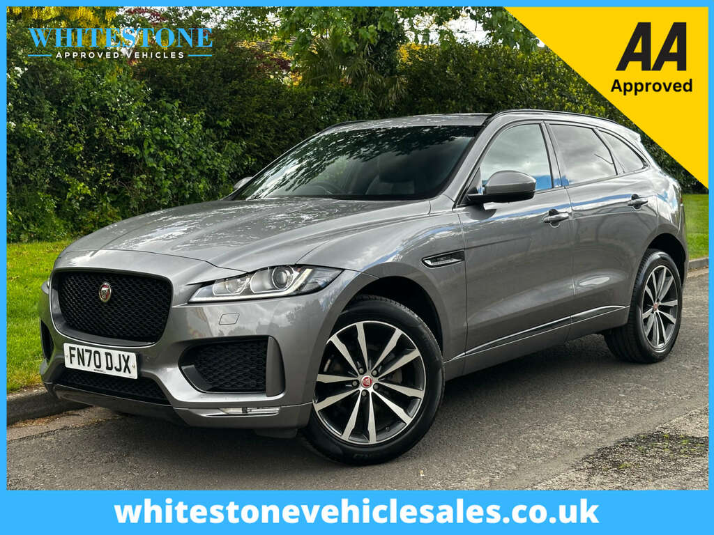 Jaguar F-Pace Suv 2.0 D180 Chequered Flag Suv Aw Grey