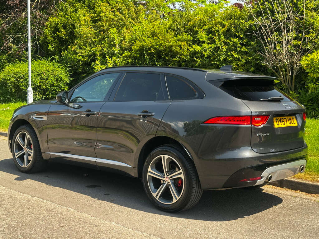 Jaguar F-Pace Suv 3.0 D300 V6 S Suv Awd Euro 6 OY67ULC Grey #5