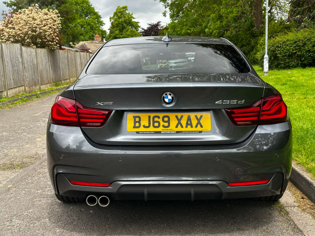 BMW 4 Series Gran Coupe Coupe 3.0 435D M Sport Coupe Xdriv Grey #6