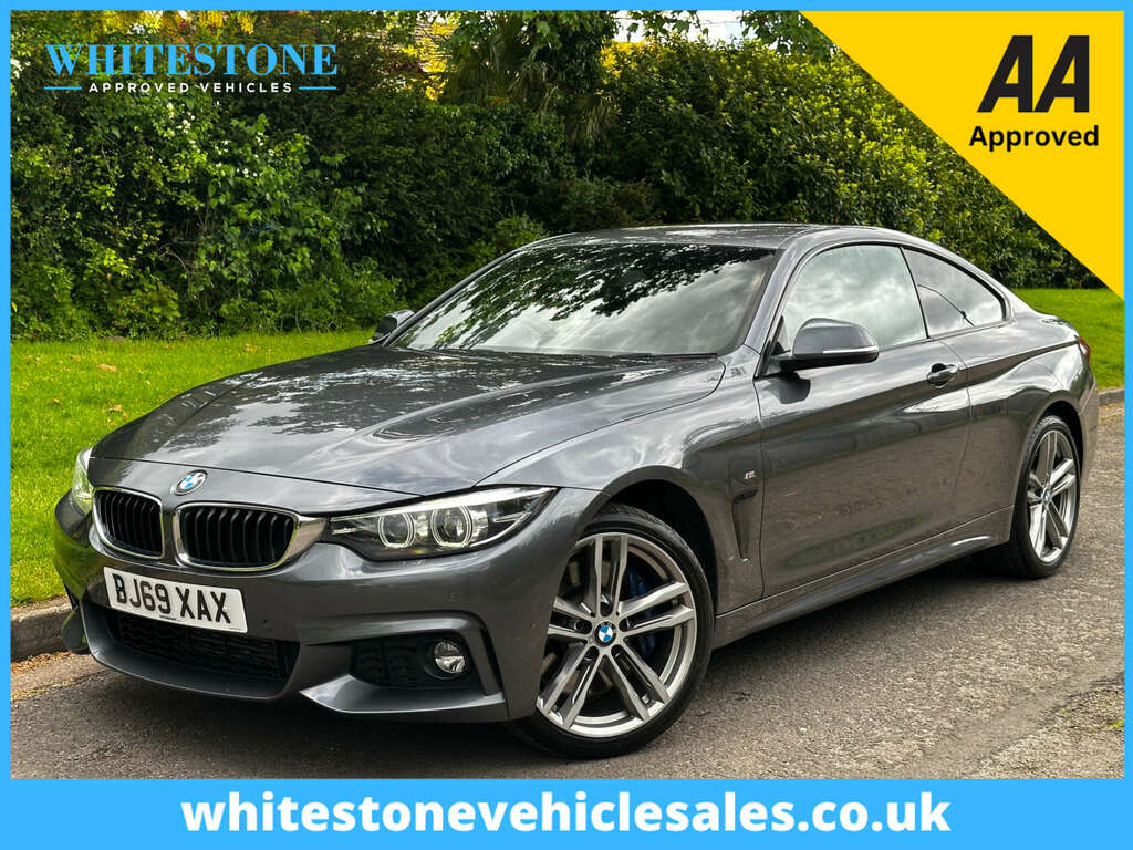 BMW 4 Series Gran Coupe Coupe 3.0 435D M Sport Coupe Xdriv Grey