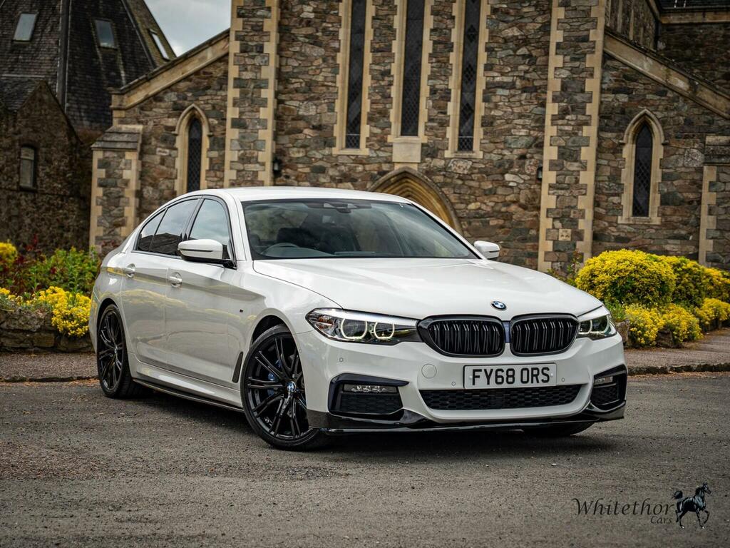 BMW 5 Series Saloon 2.0 530I Gpf M Sport Euro 6 Ss White